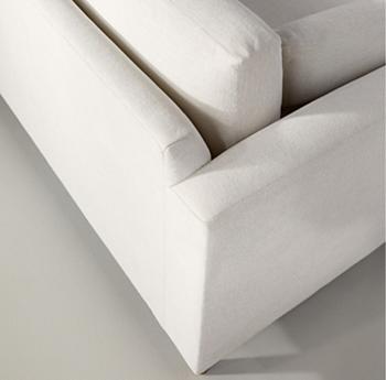 Avondale Wood Leg Sofa Reviews Crate Barrel